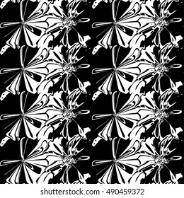 Abstract decorative vector background. Seamless pattern. 
Contrast glass reflections. Print template.