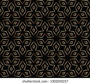 Abstract decorative vintage texture.  Illustration for design. seamless pattern with golden , silver  elements .Design for decor, prints, textile, furniture, cloth, digital Vector illustration   