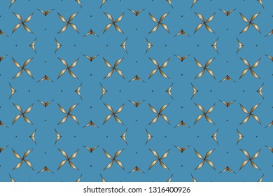 Abstract decorative vintage texture.  Illustration for design. seamless pattern with golden , silver  elements .Design for decor, prints, textile, furniture, cloth, digital Vector illustration   