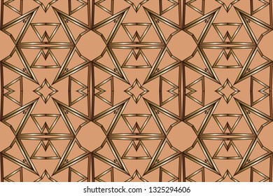 Abstract decorative vintage texture.  Illustration for design. seamless pattern with golden , silver  elements .Design for decor, prints, textile, furniture, cloth, digital Vector illustration   