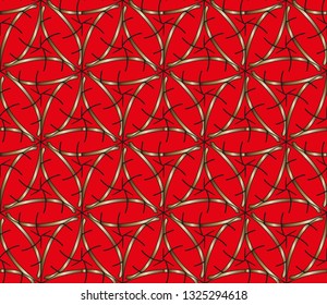 Abstract decorative vintage texture.  Illustration for design. seamless pattern with golden , silver  elements .Design for decor, prints, textile, furniture, cloth, digital Vector illustration   