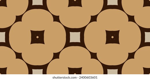 Abstract decorative vintage texture. Illustration for design. geometric seamless pattern. The background image.  Popular trend. luxury wallpaper with geometric shape,