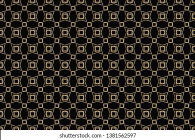 Abstract decorative vintage texture. Modern floral pattern. Seamless illustration for design. . Vector illustration