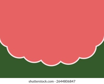 Abstract decorative vintage watermelon graphics background illustration