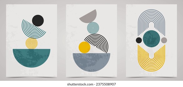 Abstract Decorative Wall Art, Boho wall poster