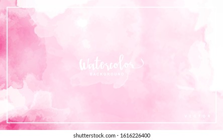 Abstract decorative watercolor background, design for background, vector illustration