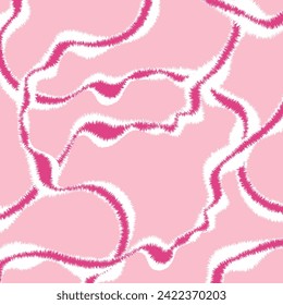 Abstract decorative wave pattern. Vector Illustration.