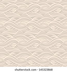 abstract decorative wave seamless pattern vector illustration