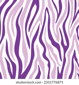 Abstract decorative zebra pattern. Vector Illustration