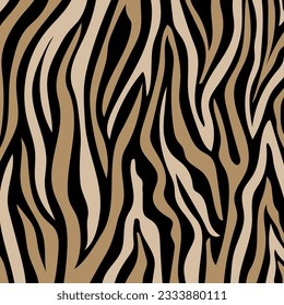 Abstract decorative zebra pattern. Vector Illustration