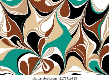 Abstract deecorative pattern. Vector Illustration.