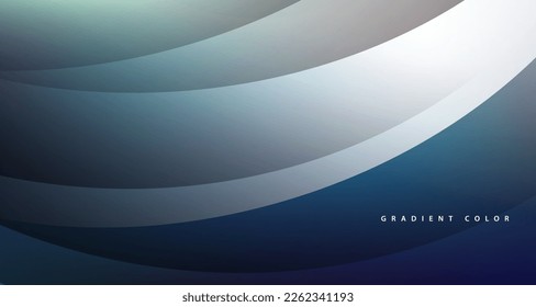 Resumen fondo de banner de degradado azul profundo