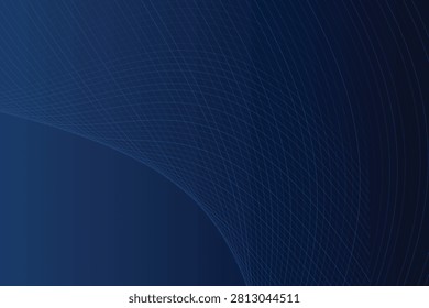 Abstract deep blue gradient wave pattern with geometric line texture bluegradient gradientlines