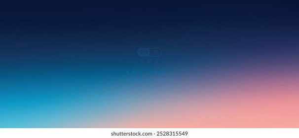 Abstract Deep blue pink background,color vector banner gradient pattern. Blurred light fuzz colorful gradient background. Vector soft horizontal backdrop background design,​ wallpaper​ design,