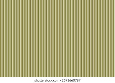 Abstractas fondo de textura rayada verde oliva profundo. Patrón de líneas de Vertical geométrica arte digital decoración gráfica estilo moderno.