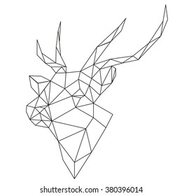 abstract deer