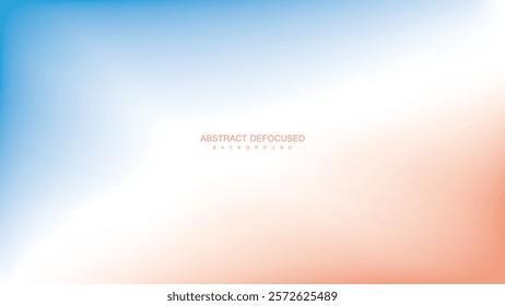 Abstract Defocused Background. Blurred Summer Sky Background