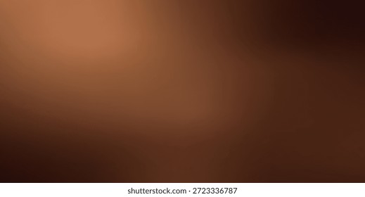 Abstract defocused background featuring a warm brown and copper gradient with soft edges and luminous areas, creating an elegant texture for digital designs