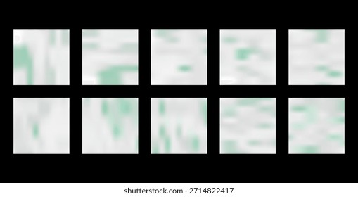 Conjunto de fondo desenfocado Abstractas, una Imagen borrosa de un objeto colorido con un fondo borroso Conjunto
