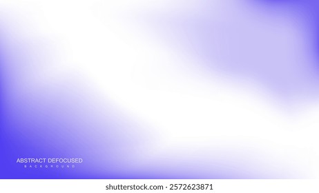 Abstract Defocused Blurred purpple and white Gradient Mesh Background