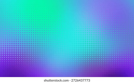 Abstractas fondo Horizontal desenfocado con puntos de medio tono de arte pop. Imagen de Vector.