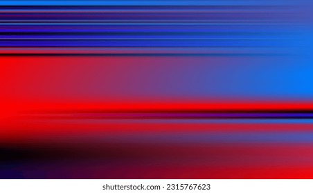 Resumen de fondo horizontal desenfocado con líneas borrosas lisas horizontales. Pasos vectoriales
