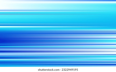 Abstract defocused horizontal background with horizontal smooth blurred lines. Vector eps