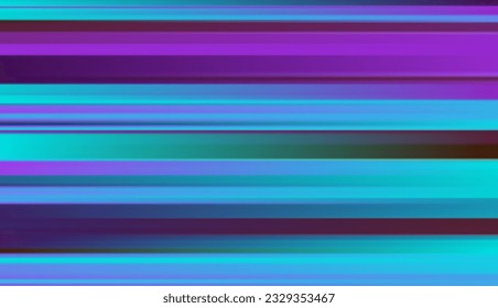 Abstract defocused horizontal background with horizontal smooth blurred lines. Vector eps