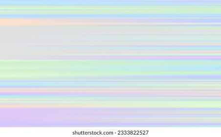 Abstract defocused horizontal background with horizontal smooth blurred lines. Vector eps