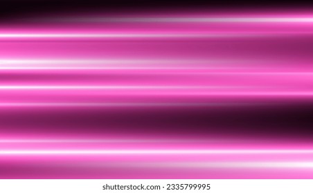 Abstrakter, entfochtener horizontaler Hintergrund mit horizontalen, glatten Linien. Vektorpfäge
