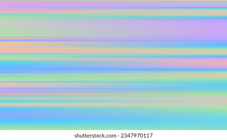 Abstract defocused horizontal background with horizontal smooth blurred lines. Vector eps