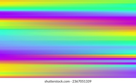 Abstract defocused horizontal background with horizontal smooth blurred lines. Vector eps