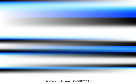 Abstract defocused horizontal background with horizontal smooth blurred lines. Vector eps