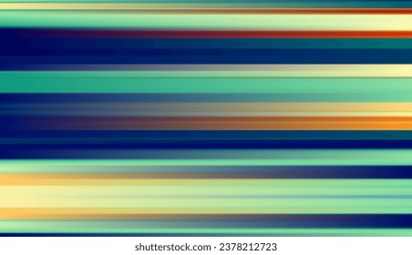Abstrakter, entfochtener horizontaler Hintergrund mit horizontalen, glatten Linien. Vektorpfäge