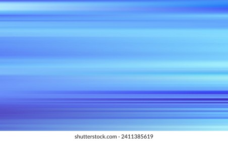Abstract defocused horizontal background with horizontal smooth blurred lines. Vector texture