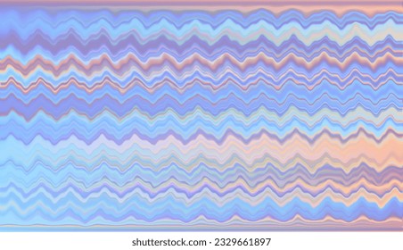 Resumen de fondo horizontal desenfocado con líneas borrosas lisas y horizontales onduladas. Pasos vectoriales