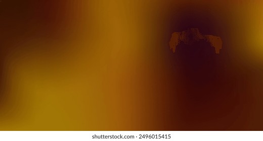 Abstract defocused smooth blured background. Soft light leaks, blur dark yellow colors photo overlay background