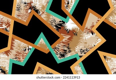 Abstract dekorative pattern. Vector Illustration.