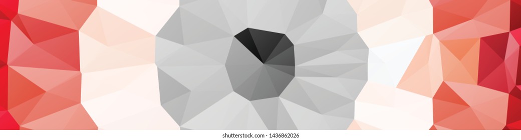 Abstract Delaunay Voronoi trianglify color diagram background illustration