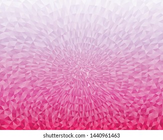 Abstract Delaunay Voronoi trianglify Generative Art background illustration