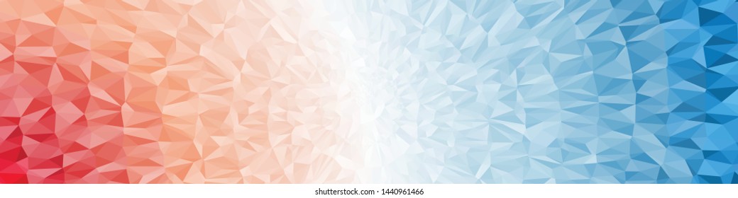 Abstract Delaunay Voronoi trianglify Generative Art background illustration