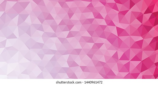 Abstract Delaunay Voronoi trianglify Generative Art background illustration