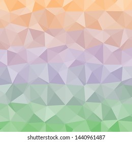Abstract Delaunay Voronoi trianglify Generative Art background illustration