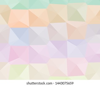 Abstract Delaunay Voronoi trianglify Generative Art background illustration
