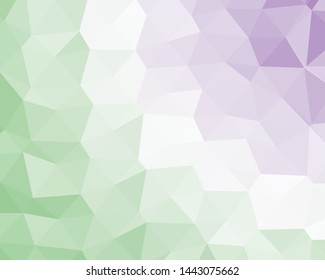 Abstract Delaunay Voronoi trianglify Generative Art background illustration