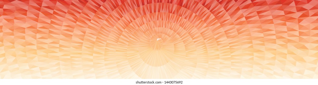 Abstract Delaunay Voronoi trianglify Generative Art background illustration