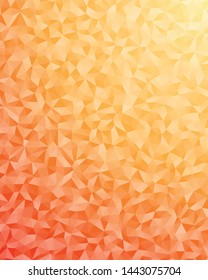 Abstract Delaunay Voronoi trianglify Generative Art background illustration