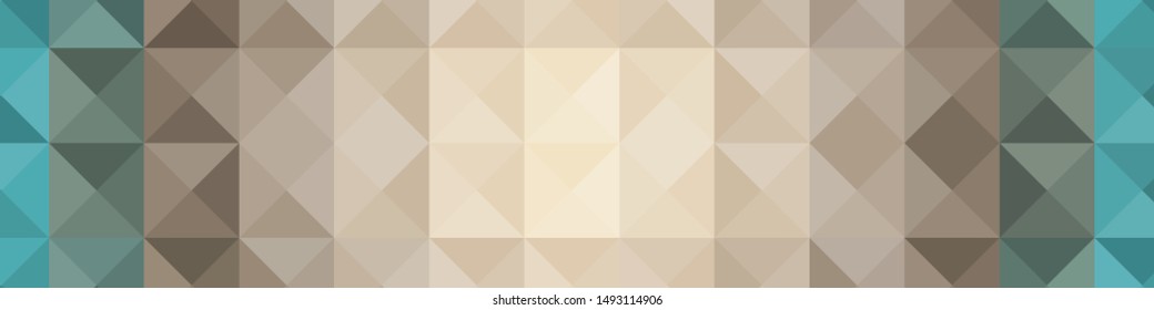 Abstract Delaunay Voronoi trianglify Generative Art background illustration