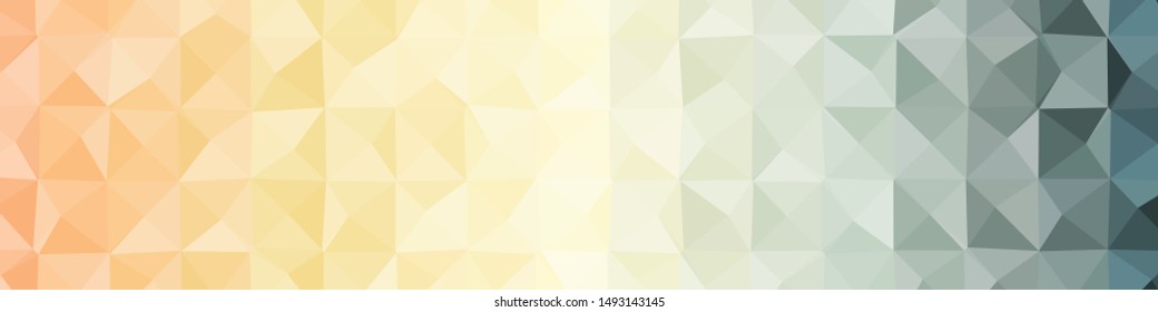 Abstract Delaunay Voronoi trianglify Generative Art background illustration