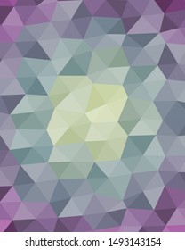 Abstract Delaunay Voronoi trianglify Generative Art background illustration